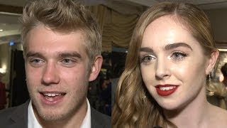 Wolfblood Bobby Lockwood Louisa ConnollyBurnham Kedar WilliamsStirling Interview [upl. by Margarita]