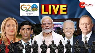 G20 Summit 2023 Delhi LIVE Updates Security Place  Traffic Restrictions  Biden  Rishi Sunak News [upl. by Mendelsohn]