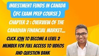 IFC  IFIC  Chapter 2  Overview of the Canadian Financial Marketplace [upl. by Schwerin]