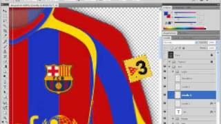 Kit Design  Creare maglie calcio tutorial base pt3 [upl. by Mientao811]