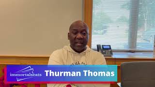 Thurman Thomas appearing at Immortal Seats Show in Tampa on Nov 9th 2024 [upl. by Crosley]