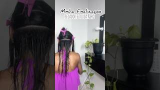 ESCOVA E TOUCA NERO  MINHA FINALIDADE alisadas cabelo [upl. by Man888]