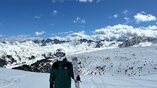 Andorra skiing March 24 [upl. by Leunas685]