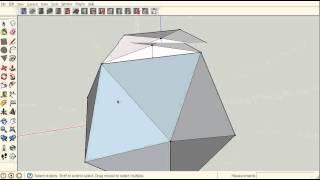 Icosahedron Geodesic Dome Example 2 [upl. by Lunseth]