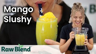 How to make a Mango Slushy in a Vitamix Blender  Recipe Video [upl. by Rialc161]