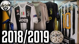 Le maglie della Juventus 20182019  Avsim Shirts [upl. by Janicki]