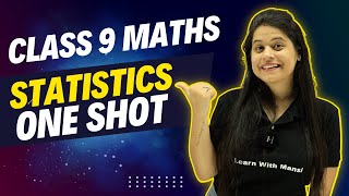 Statistics  One Shot  Class 9 Maths [upl. by Roger]