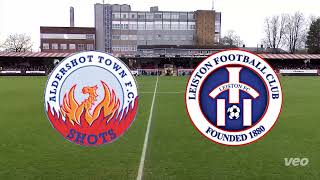 Aldershot Town vs Leiston Full 90 [upl. by Zebulen]