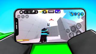 I tried MOBILE in Roblox Rivals for the first time [upl. by Nivlad]