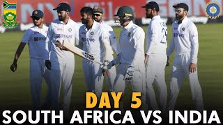 Full Highlights  South Africa vs India  1st Test Day 5  CSA  MI1T [upl. by Lerak790]