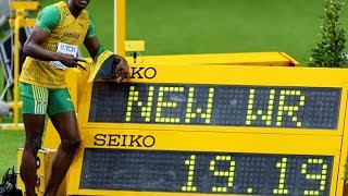 RECORD DU MONDE DUSAIN BOLT SUR 200M 1919 [upl. by O'Neill]