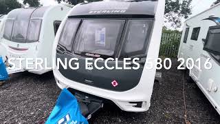 Sterling Eccles 580 2016 caravan [upl. by Ramsay]