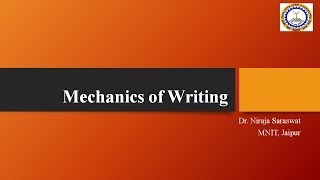 Mechanics of Writing Writing Concisely [upl. by Gwennie]