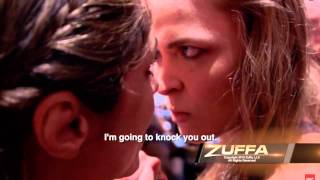 Bethe Correias laughable trash talk with Ronda Rousey [upl. by Nilekcaj839]