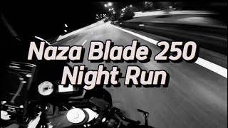 Naza Blade 250 Night Run [upl. by Elsie]