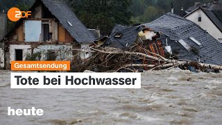 heute 1900 Uhr vom 16092024 Hochwasser Mitteleuropa Beginn Grenzkontrollen KFrage Union [upl. by Ezirtaeb]