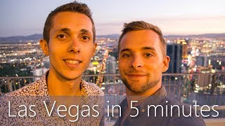 Las Vegas in 5 minutes  Travel Guide  Mustsees for your city tour [upl. by Sathrum]