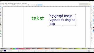 Podstawy Inkscape  Odcinek 5  Edycja tekstu Jak edytować tekst OgarnijTo [upl. by Root]