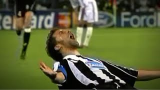 CHAMPIONS LEAGUE HIGHLIGHTS JUVENTUS 31 REAL MADRID  14052003 [upl. by Artemus]