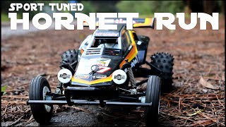 Tamiya Hornet First Run  Retro RC Legend [upl. by Aneeuqahs]