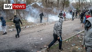 Migrant shot dead by Greek police at Turkish border [upl. by Seira]