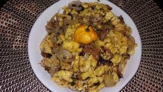 Authentic Jamaican Ackee and Saltfish From Scratch [upl. by Grayson]