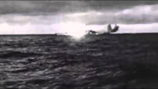 Bismarck vs Hood original WWII recordings footage [upl. by Demetre318]