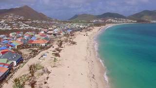 ST MARTIN  Orient Beach Then And Now After Hurricane Irma [upl. by Daphna]