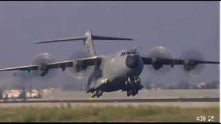 Airbus A400M first flight webcapture by signatory [upl. by Assed631]