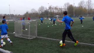 Techniek voetbal training [upl. by Kristyn]