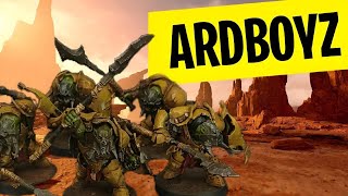 Speed Painting Ork Ardboys  The Fast amp The Furious [upl. by Ronel]