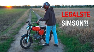 SIMSON S51 mit Optiktuning 🚀💥 [upl. by Jinny]