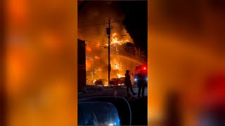 «Cest eux autres qui ont mis le feu» un deuxième incendie suspect à Shawinigan [upl. by Ahsie]