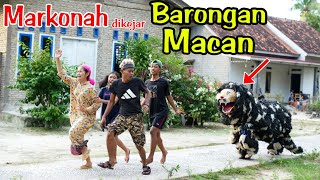 MARKONAH DIKEJAR BARONGAN MACAN NGAMUK [upl. by Elana]