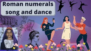 roman numerals song sing alone  how to sing roman numerals songs 👧 [upl. by Nymsaj]