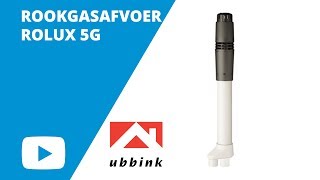 Ubbink ROOKGASAFVOER ROLUX 5G  Ventilatielandnl [upl. by Almeda]