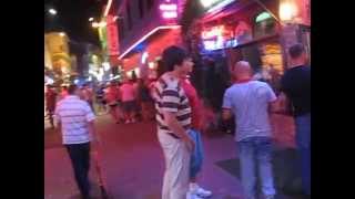 Kusadasi Turkey  Bar street [upl. by Nodrog]