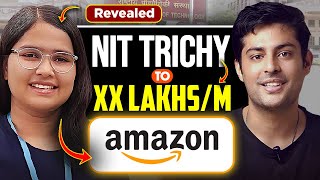 NIT Trichy to Amazon😱  NIT Trichy MCA  MCA placement 2024 [upl. by Ladnik]