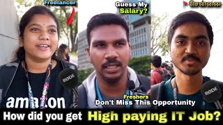 How Did You Hired At Amazon  Why People In Chennai Struggle To Get a Job Tamil [upl. by Inacana]