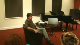 A Songwriting Master Class with Jason Robert Brown [upl. by Sarette403]