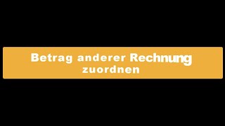 Betrag auf falscher Rechnung  anderer Nummernkreis [upl. by Enymzaj]