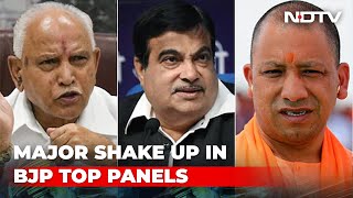 BJP Top Body BS Yediyurappa In Nitin Gadkari Out No Yogi Adityanath [upl. by Yleik]