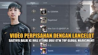 TOP GLOBAL 8 LANCELOT UNDUR DIRI MAU BALIK KE ROLE ASLI GW GUYS JADI MARKSMAN LAGI HEHE [upl. by Cul771]