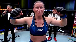 Chelsea Chandler Octagon Interview  UFC Vegas 61 [upl. by Oiramel]