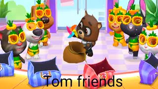 My Talking Tom and his friends cartoon gameplay part 345 [upl. by Giardap812]