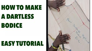 How to Make A Dartless Bodice [upl. by Jariv]