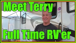 Full Time RV Living  Terry Shows his Rig and Explains the Lifestyle [upl. by Kannav]