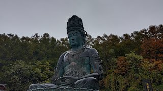 Showa Daibutsu Buddha at seiryuji temple aomori [upl. by Merrill473]