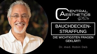 Bauchdeckenstraffung  Die wichtigsten Fragen geklärt ✓  👨‍⚕️ Dr Deb in Frankfurt [upl. by Amarillis965]