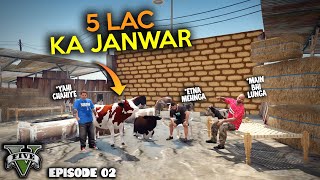 MICHAEL BUYING COW FOR QURBANI  MANDI SERIES  Ep 02  Bakra Eid Special  GTA 5 [upl. by Licec375]